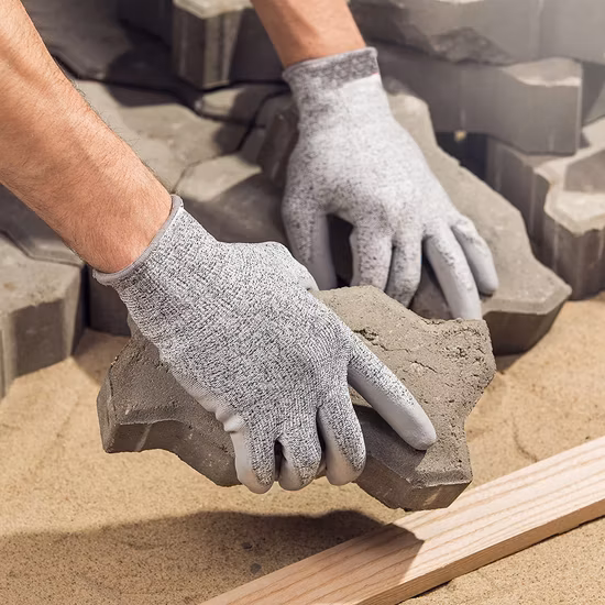 Xingyu промышленные хлопчатобумажные нитриловые перчатки с полным покрытием, маслостойкие и более защищающие руки